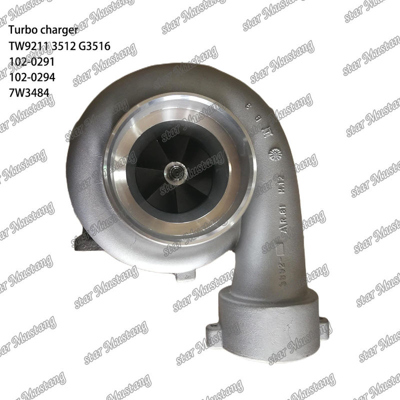 Máy tăng áp TW9211 3512 G3516 102-0291 102-0294 7W3484 Phần động cơ với cấu trúc tích hợp và 6 tháng