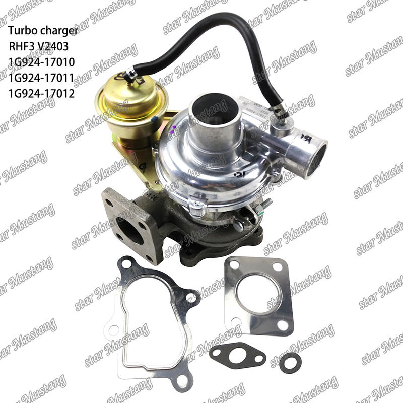 RHF3 V2403 Turbo Charger 1G924-17010 1G924-17011 1G924-17012 Cho động cơ Kubota