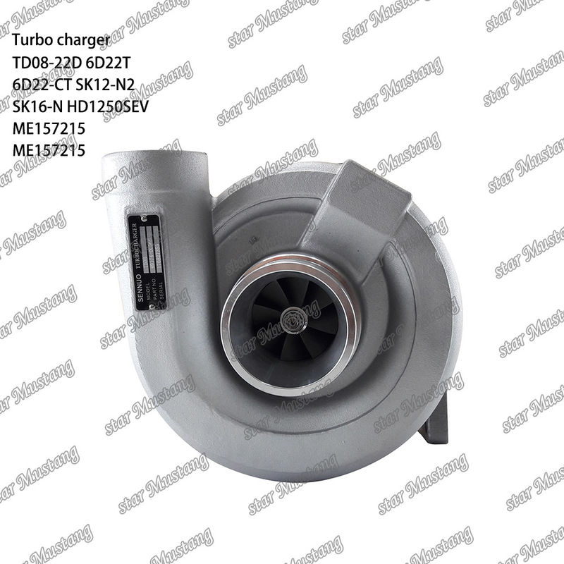 TD08-22D 6D22T 6D22-CT SK12-N2 SK16-N HD1250SEV Máy nạp turbo ME157215 ME157215 Cho động cơ Mitsubishi