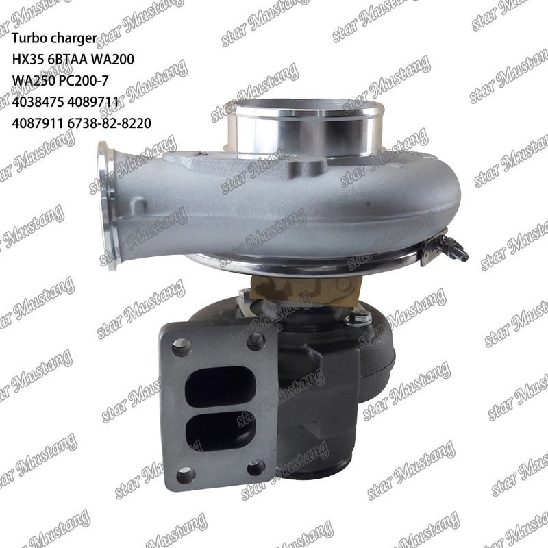 Cấu trúc tích hợp Máy tăng áp HX35 6BTAA WA200 WA250 PC200-7 4038475 4089711 4087911 6738-82-8220 Phần động cơ