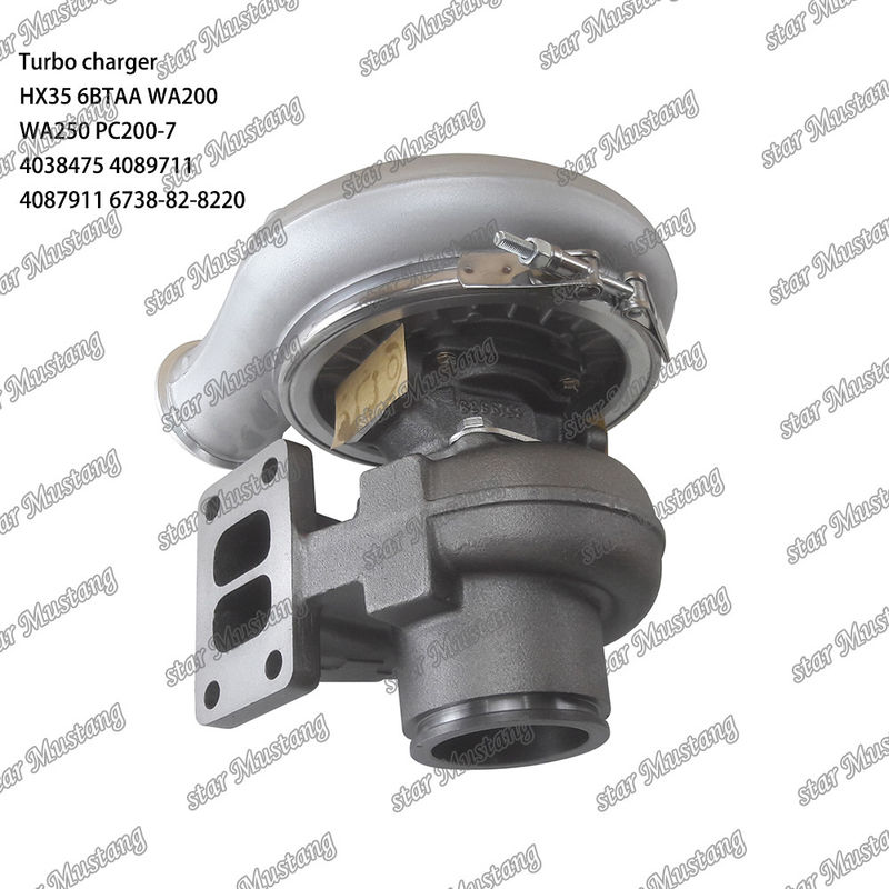 Cấu trúc tích hợp Máy tăng áp HX35 6BTAA WA200 WA250 PC200-7 4038475 4089711 4087911 6738-82-8220 Phần động cơ