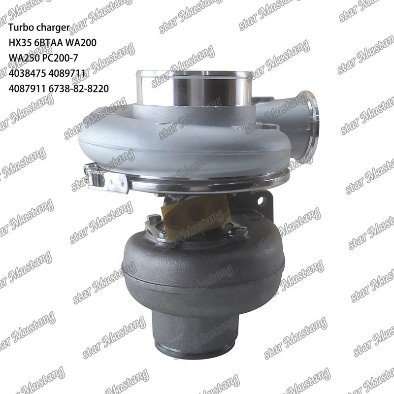 Cấu trúc tích hợp Máy tăng áp HX35 6BTAA WA200 WA250 PC200-7 4038475 4089711 4087911 6738-82-8220 Phần động cơ