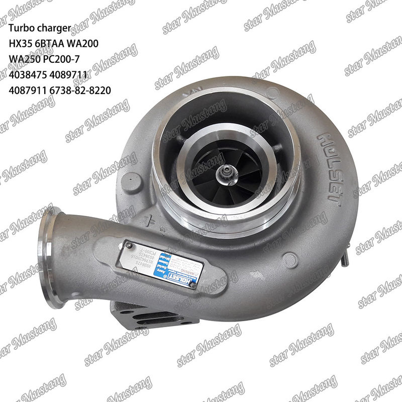 Cấu trúc tích hợp Máy tăng áp HX35 6BTAA WA200 WA250 PC200-7 4038475 4089711 4087911 6738-82-8220 Phần động cơ