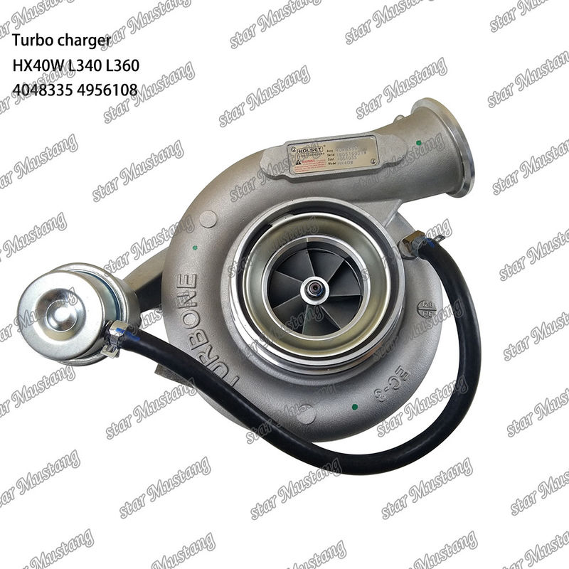 Máy tăng áp HX40W L340 L360 4048335 4956108 Phần động cơ với cấu trúc tích hợp và 6 tháng
