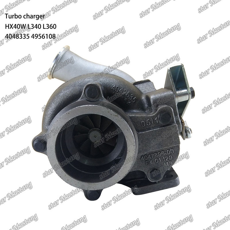 Máy tăng áp HX40W L340 L360 4048335 4956108 Phần động cơ với cấu trúc tích hợp và 6 tháng