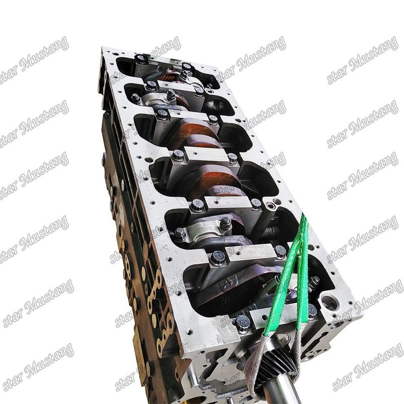 Cấu trúc tích hợp Khối ngắn S6K 5I7613 34307-01010 Bộ phận động cơ diesel cho hiệu suất và 6 tháng