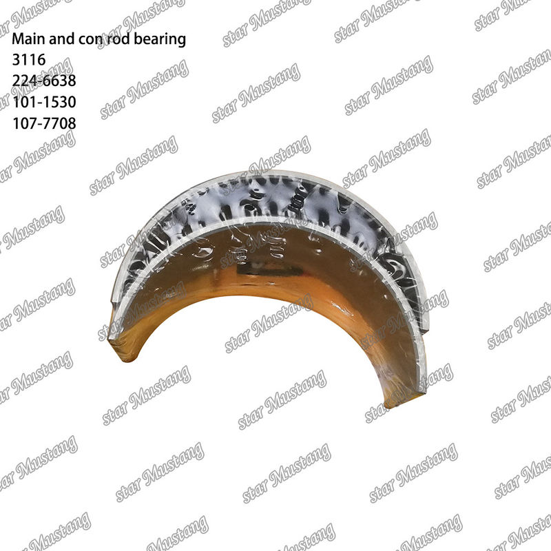 Xích chính và Xích con 3116 224-6638 101-1530 107-7708 Std Thích hợp cho các bộ phận phụ tùng động cơ Caterpillar