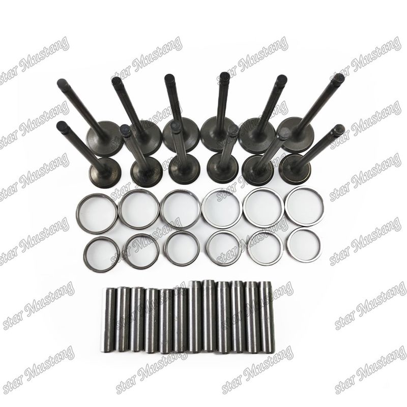 6D34 Hướng dẫn van ghế van với cấu trúc tích hợp và 6 tháng ME013810 ME220217 ME013297 ME013188 ME031886 Bộ phận động cơ