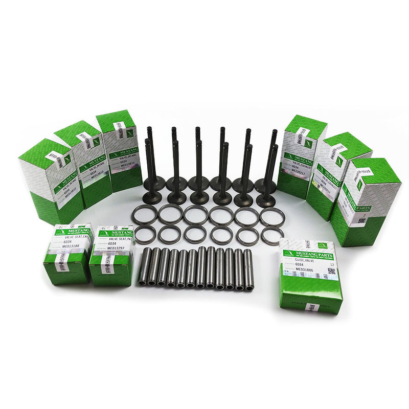 6D34 Hướng dẫn van ghế van với cấu trúc tích hợp và 6 tháng ME013810 ME220217 ME013297 ME013188 ME031886 Bộ phận động cơ