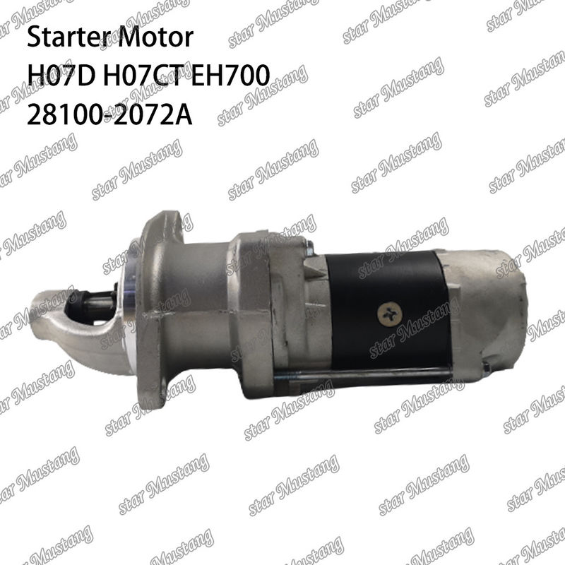 H07D H07CT EH700 EX220-5 Động cơ khởi động động cơ 24V 11T 5.5KW 28100-2072A 28100-1443A 28100-2271 Đối với phụ tùng động cơ HINO