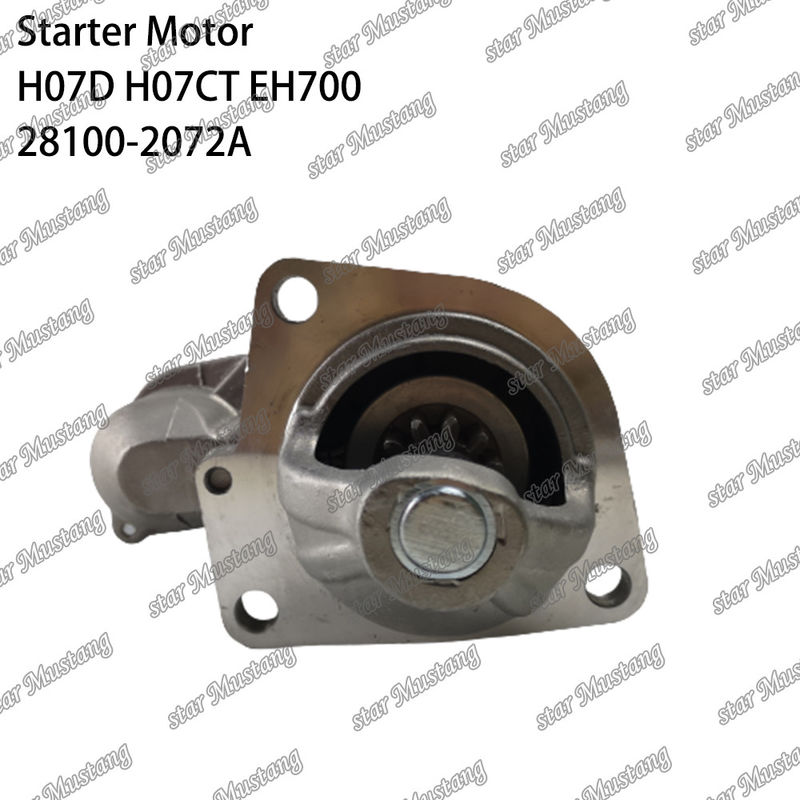 H07D H07CT EH700 EX220-5 Động cơ khởi động động cơ 24V 11T 5.5KW 28100-2072A 28100-1443A 28100-2271 Đối với phụ tùng động cơ HINO