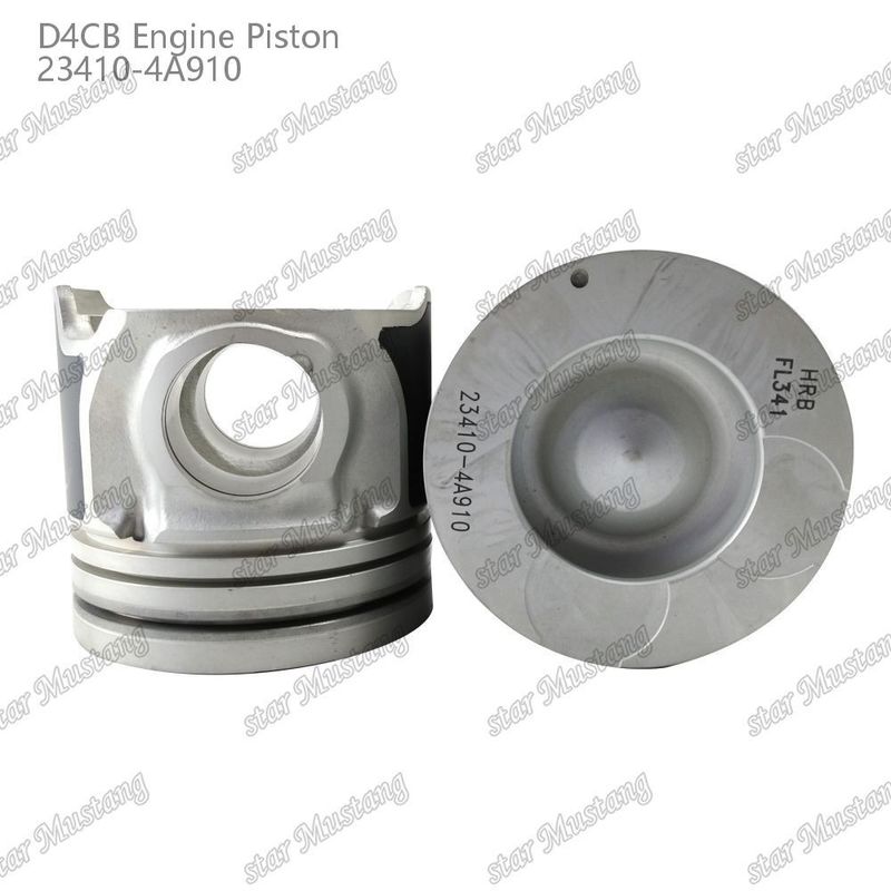 Trọng lượng nhẹ Piston D4CB 52mm Phòng đốt 23410-4A910 cho tốc độ dòng chảy trung bình