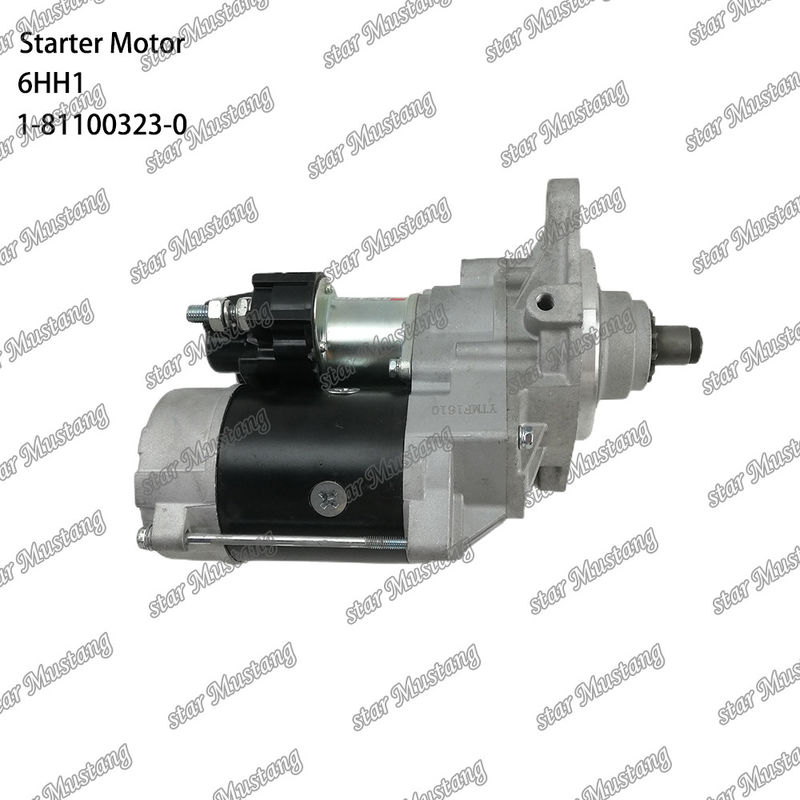 Tình huống 6HH1 Động cơ khởi động động cơ 11T 24V 5.0KW 1-81100323-0 1-81100307-0 Đối với phụ tùng động cơ ISUZU