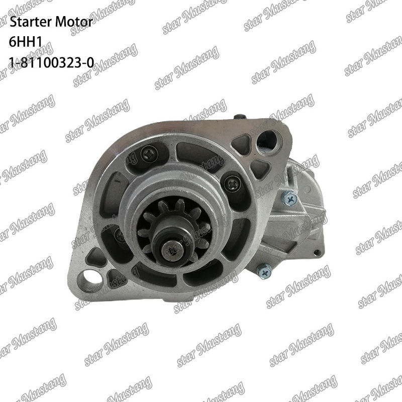 Tình huống 6HH1 Động cơ khởi động động cơ 11T 24V 5.0KW 1-81100323-0 1-81100307-0 Đối với phụ tùng động cơ ISUZU