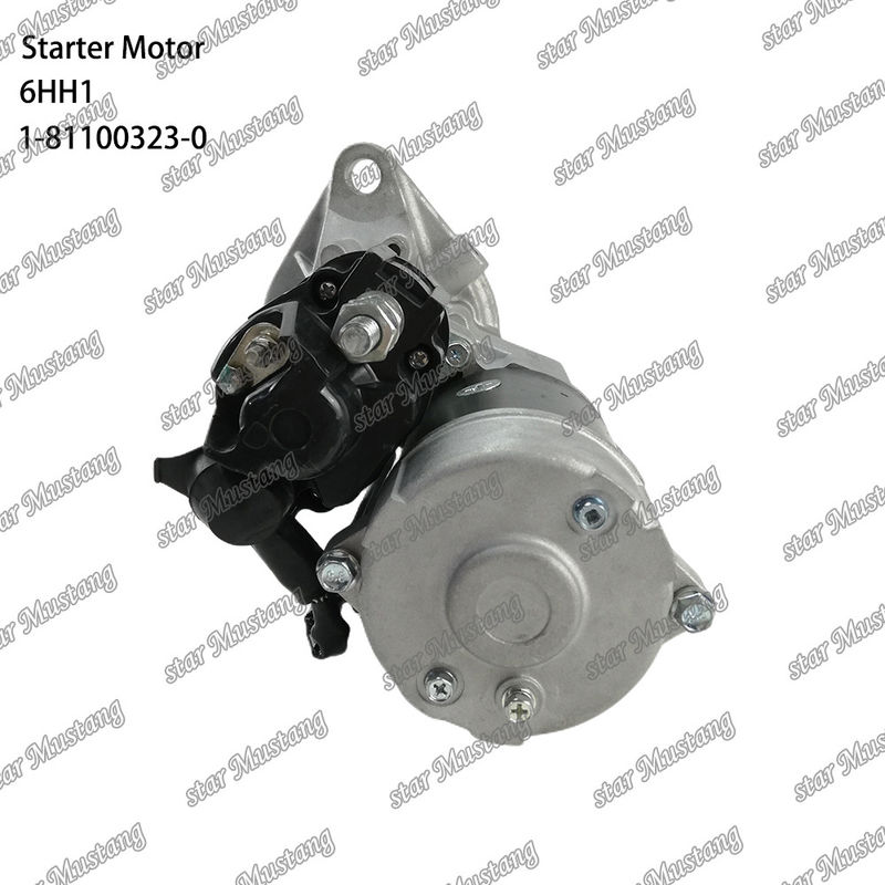 Tình huống 6HH1 Động cơ khởi động động cơ 11T 24V 5.0KW 1-81100323-0 1-81100307-0 Đối với phụ tùng động cơ ISUZU