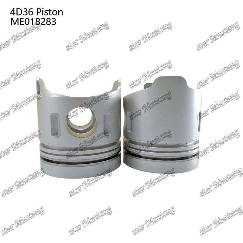 Bộ ghép đầy đủ nguyên bản ME018283 4D36 Piston phù hợp cho phụ tùng động cơ Mitsubishi