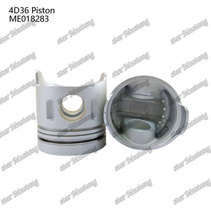 Bộ ghép đầy đủ nguyên bản ME018283 4D36 Piston phù hợp cho phụ tùng động cơ Mitsubishi