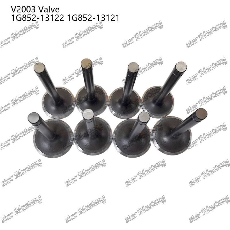 Các bộ phận động cơ dầu diesel gốc Stock Integral Structure Valve V2003 1G852-13122 1G852-13121 Với hỗ trợ trực tuyến sau khi