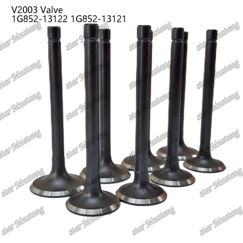 Các bộ phận động cơ dầu diesel gốc Stock Integral Structure Valve V2003 1G852-13122 1G852-13121 Với hỗ trợ trực tuyến sau khi