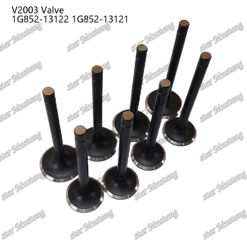 Các bộ phận động cơ dầu diesel gốc Stock Integral Structure Valve V2003 1G852-13122 1G852-13121 Với hỗ trợ trực tuyến sau khi