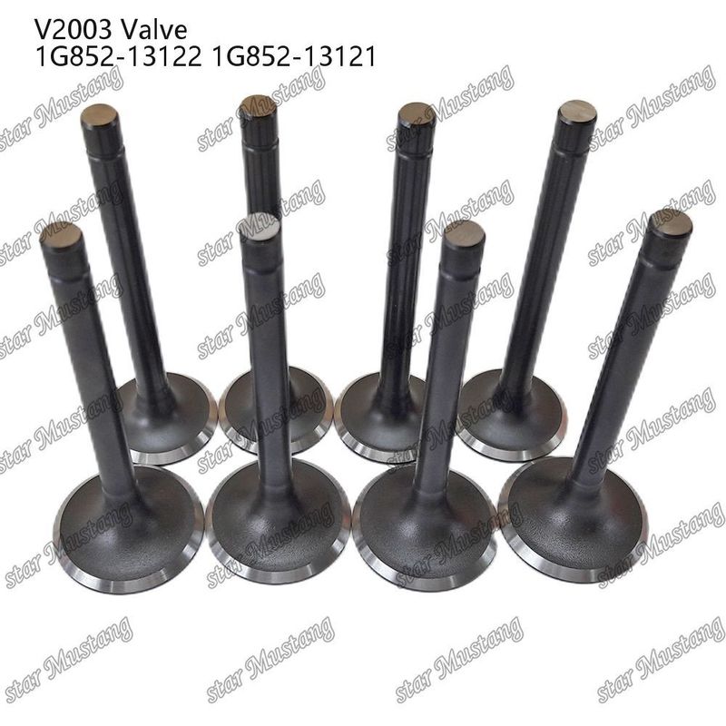 Các bộ phận động cơ dầu diesel gốc Stock Integral Structure Valve V2003 1G852-13122 1G852-13121 Với hỗ trợ trực tuyến sau khi