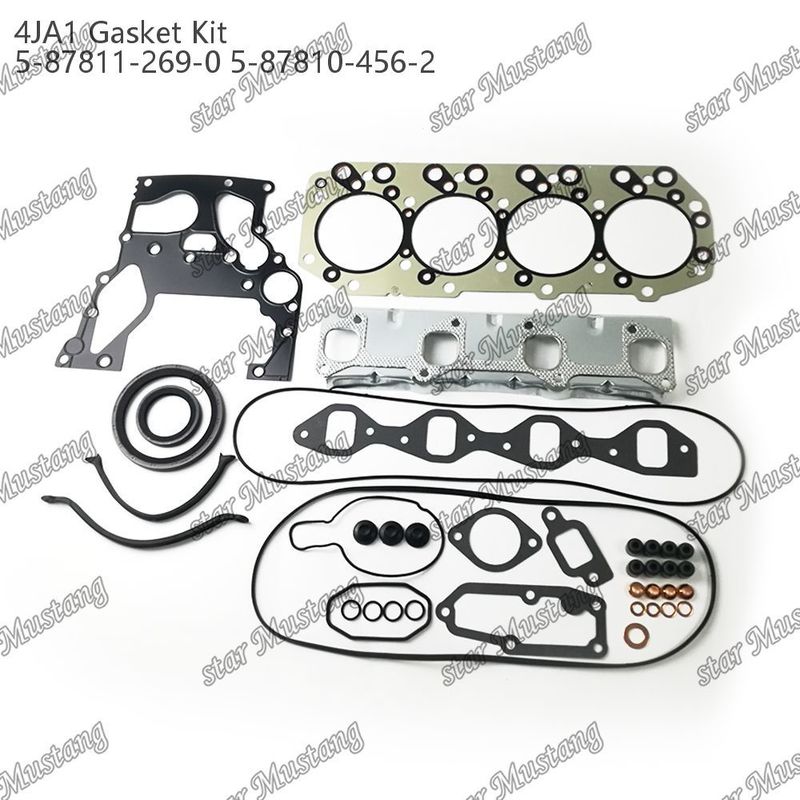 Bộ đệm đầy đủ 4JA1 5-87811-269-0 5-87810-456-2 Thích hợp cho cho bộ phận động cơ ISUZU