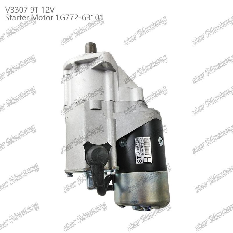 Động cơ khởi động V3307 9T 12V 1G772-63101 Thích hợp cho cho bộ phận động cơ KUBOTA