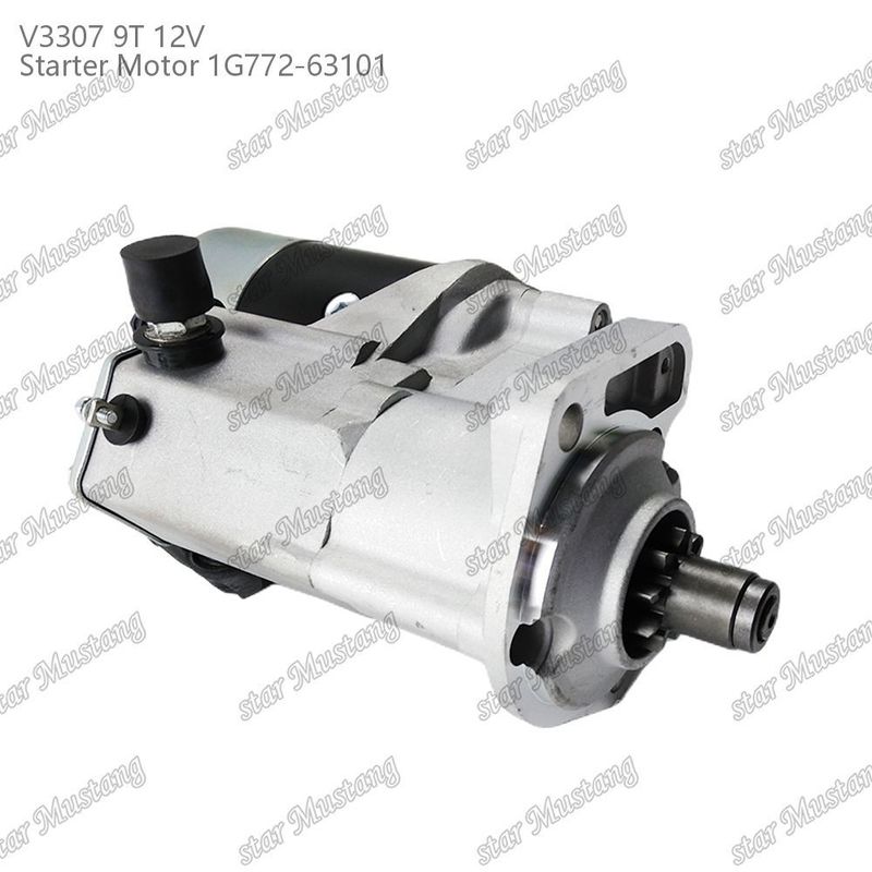 Động cơ khởi động V3307 9T 12V 1G772-63101 Thích hợp cho cho bộ phận động cơ KUBOTA