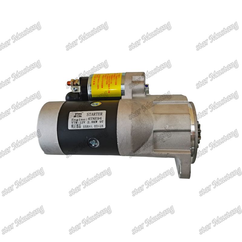 4TNE94 Động cơ khởi động động cơ 12V 2.8KW 9T cho phụ tùng động cơ YANMAR
