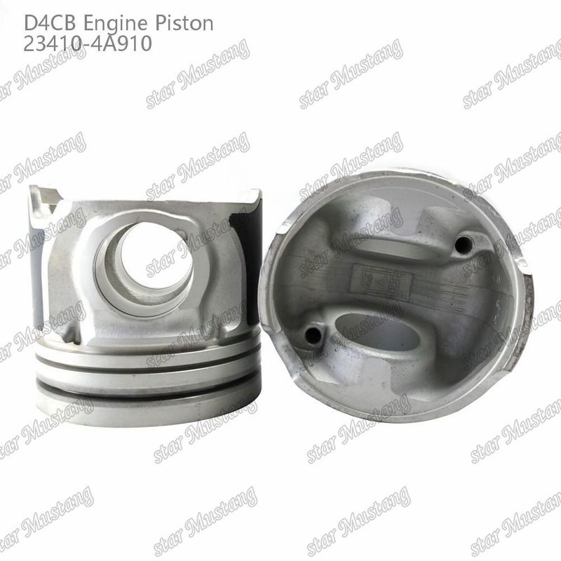 Trọng lượng nhẹ Piston D4CB 52mm Phòng đốt 23410-4A910 cho tốc độ dòng chảy trung bình