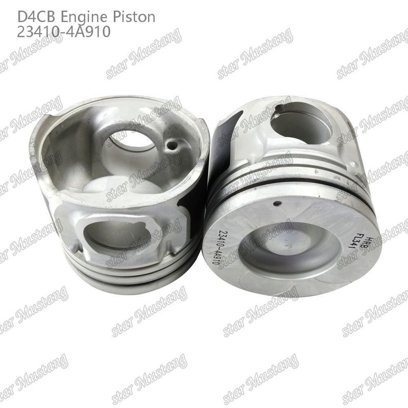 Trọng lượng nhẹ Piston D4CB 52mm Phòng đốt 23410-4A910 cho tốc độ dòng chảy trung bình
