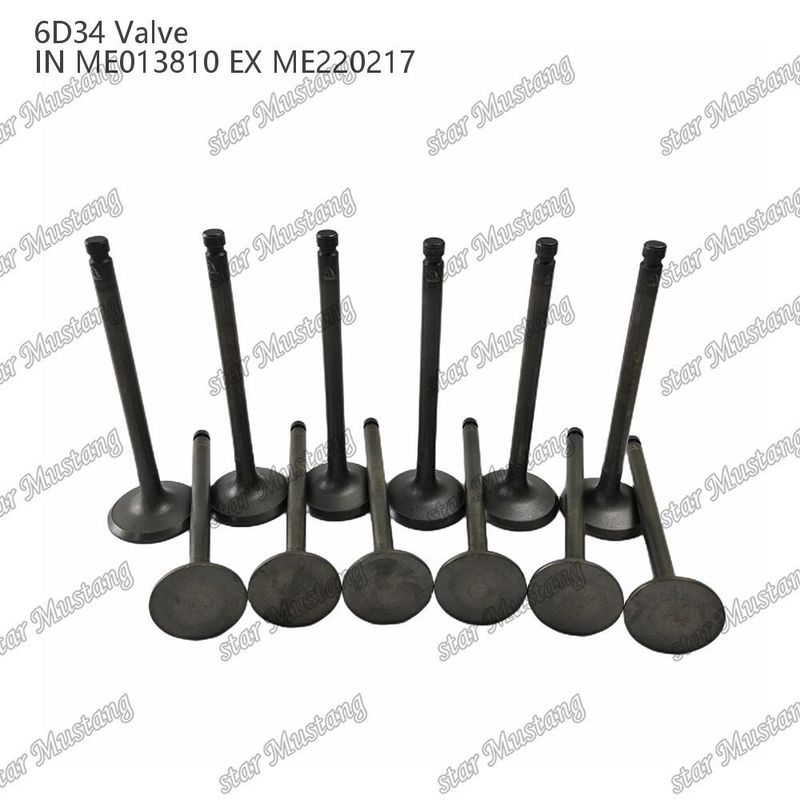 Ventil cấu trúc tích hợp 6D34 ME013810 ME220217 Bộ phận động cơ diesel Đồ dự trữ gốc với hỗ trợ trực tuyến Sau khi