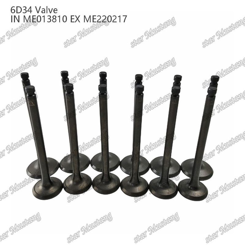 Ventil cấu trúc tích hợp 6D34 ME013810 ME220217 Bộ phận động cơ diesel Đồ dự trữ gốc với hỗ trợ trực tuyến Sau khi