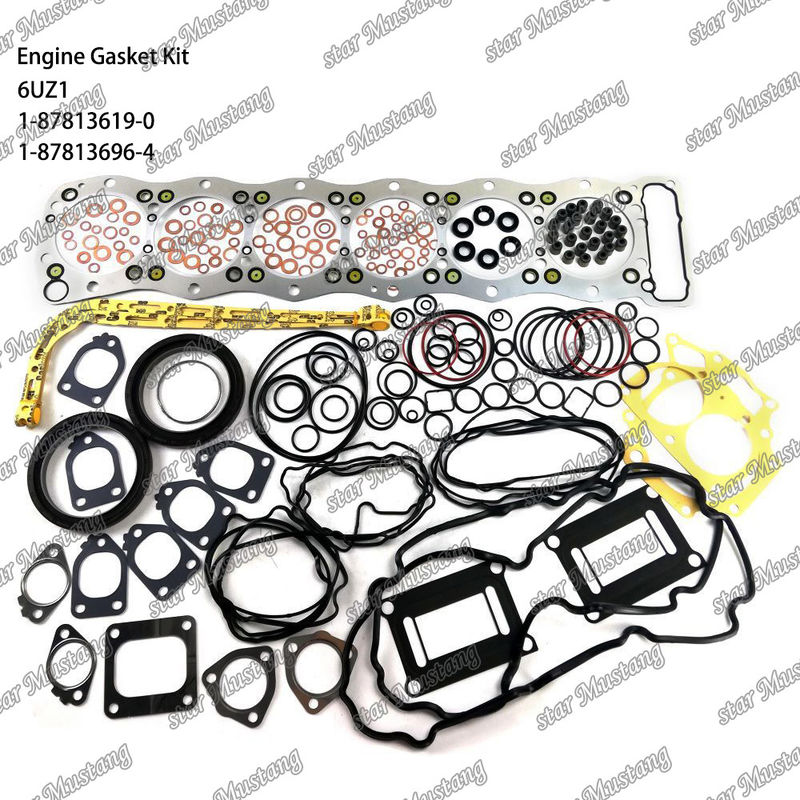 Bộ dán đầy đủ 6UZ1 1-87813619-0 1-87813696-4 Thích hợp cho các bộ phận động cơ Isuzu