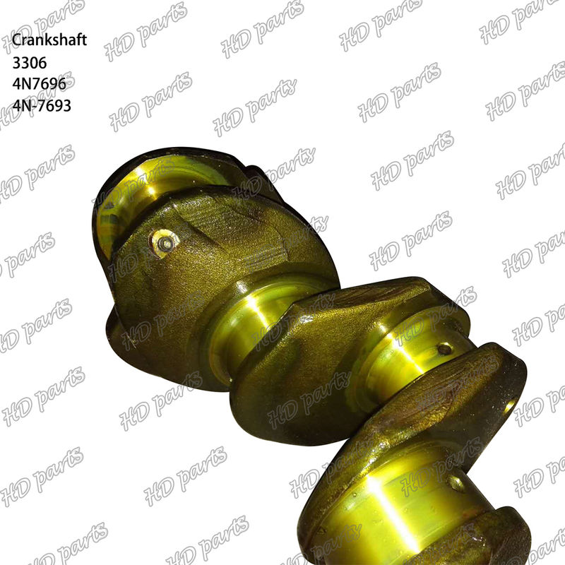 Trục khuỷu thép rèn 4N7696 4N-7693 Phụ tùng động cơ diesel CAT 3306 Máy đào Xe buýt Xe tải