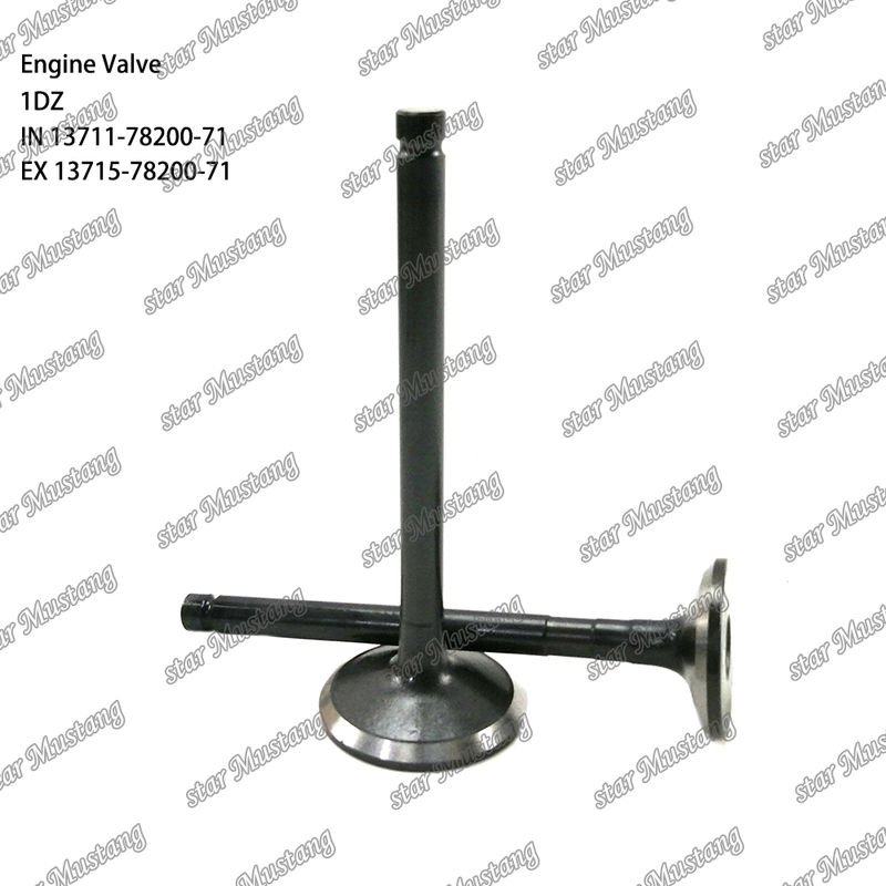 Van cấu trúc tích hợp 1DZ 13711-78200-7113715-78200-71 Phụ tùng động cơ diesel Hàng tồn kho chính hãng với Hỗ trợ trực tuyến sau