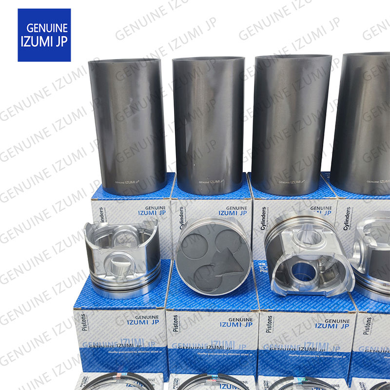 V3600T Cylinder Liner Kit Piston 1J510-21113 Đối với các bộ phận sửa chữa động cơ diesel Kubota