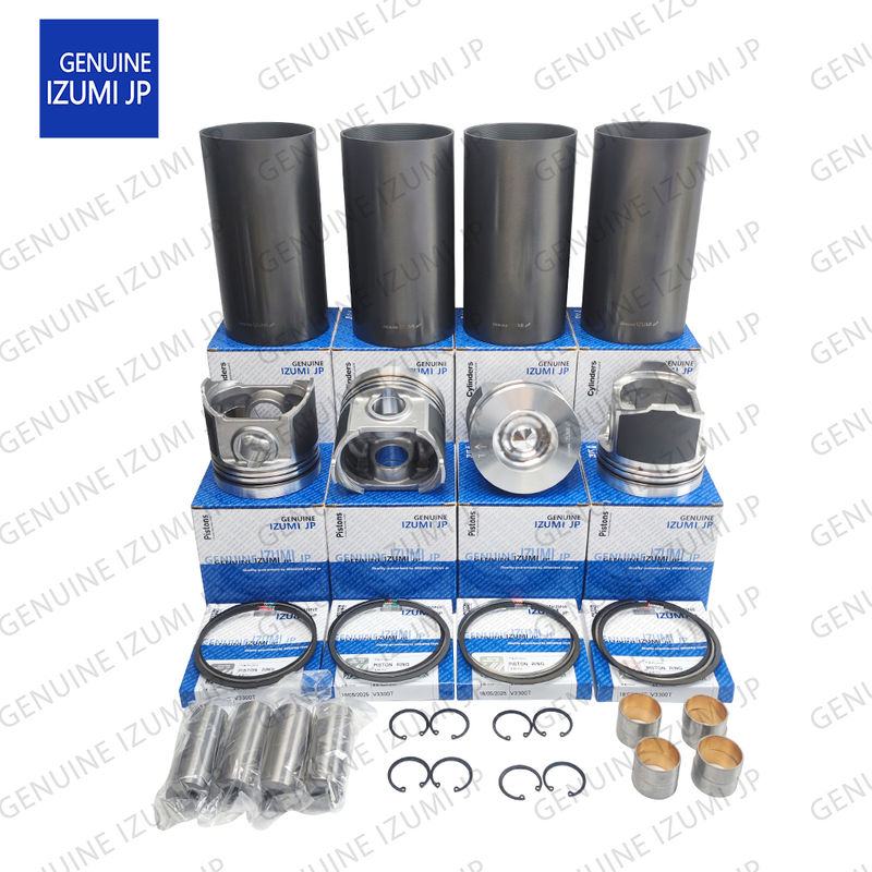 Bộ Ống Lót Xi Lanh V3300T-16V Piston 1C050-21112 Dùng Cho Động Cơ Diesel Kubota, Phụ Tùng Sửa Chữa