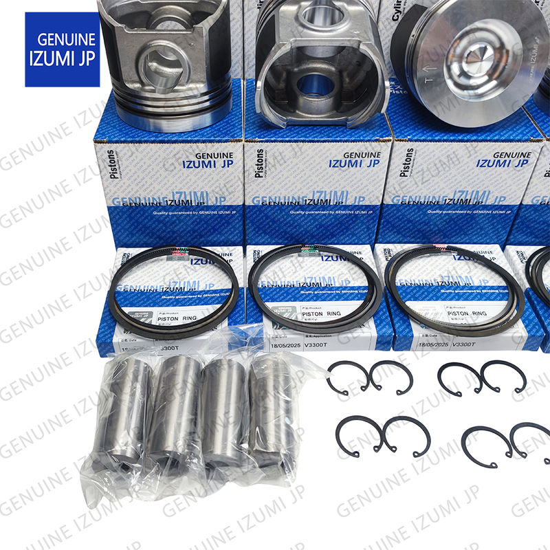Bộ Ống Lót Xi Lanh V3300T-16V Piston 1C050-21112 Dùng Cho Động Cơ Diesel Kubota, Phụ Tùng Sửa Chữa