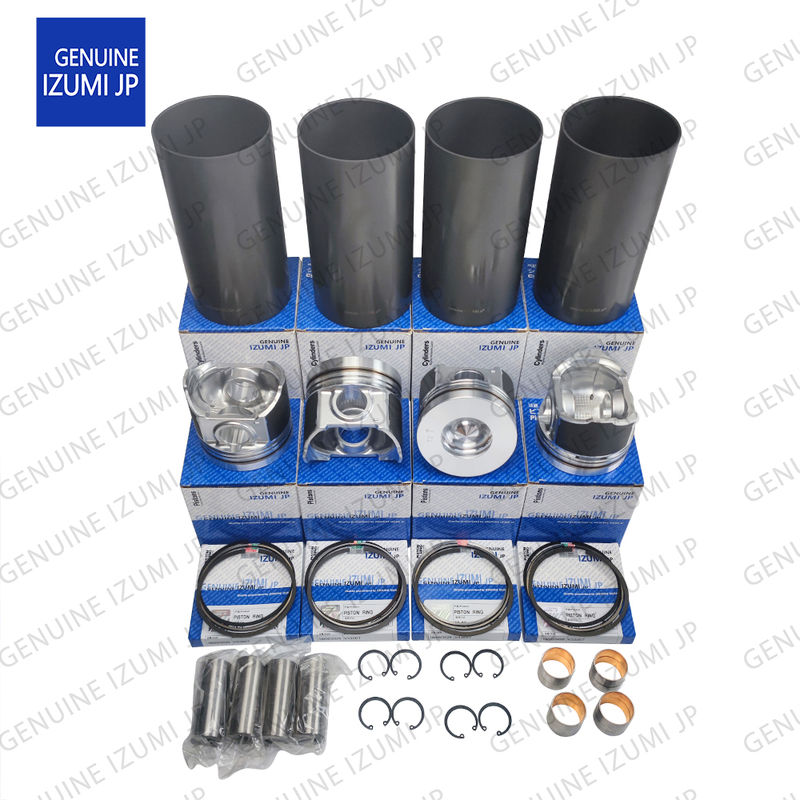 V3300T-16V Cylinder Liner Kit Piston 1G557-21110 Đối với các bộ phận sửa chữa động cơ diesel Kubota