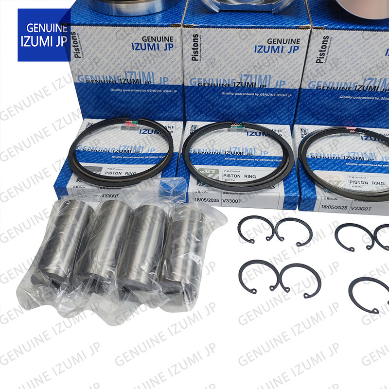 V3300T-16V Cylinder Liner Kit Piston 1G557-21110 Đối với các bộ phận sửa chữa động cơ diesel Kubota