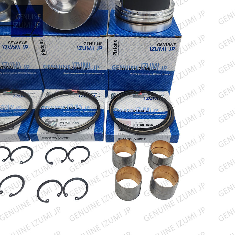 V3300T-16V Cylinder Liner Kit Piston 1G557-21110 Đối với các bộ phận sửa chữa động cơ diesel Kubota