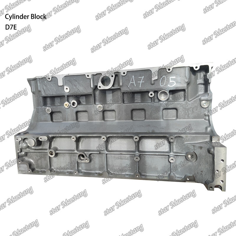 Cylinder Block Model D7E cho Động cơ Diesel với Cấu trúc Tích hợp và Kích thước OEM