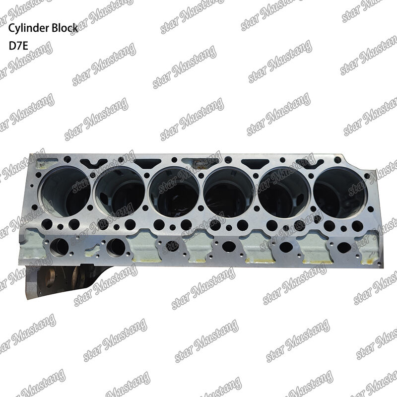 Cylinder Block Model D7E cho Động cơ Diesel với Cấu trúc Tích hợp và Kích thước OEM